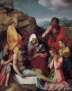 The dead Christ of Latter-day Saints and Notre Dame Andrea del Sarto